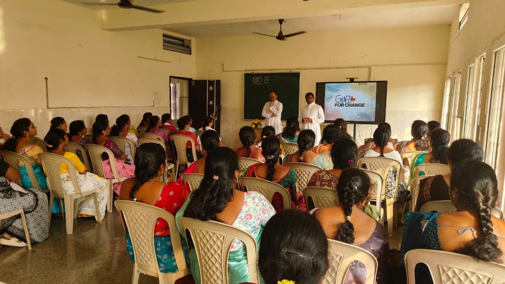  Fr Provincial met the teaching staff. January 19, 2026