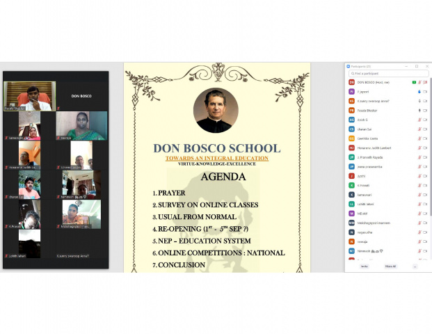 ONLINE PARENTS MEETING 09.08.2020