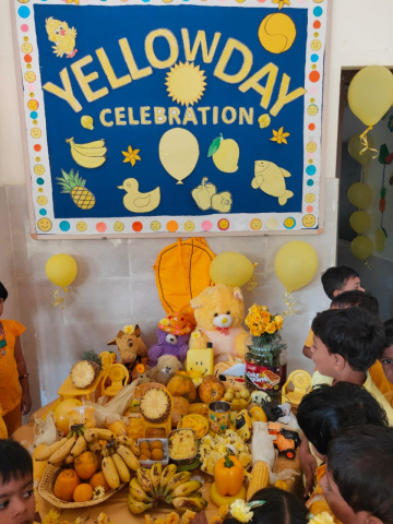 YELLOW COLOUR DAY CELEBRATIONS